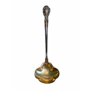 Chantilly by Gorham 1895 Soup Ladle 12.5” (Lion Anchor G) Sterling Silver Monog